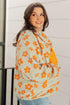 Love It Don't Leave It Floral Fleece Jacket - LISA MARIE BOUTIQUE - Layers - Small -