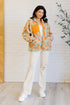 Love It Don't Leave It Floral Fleece Jacket - LISA MARIE BOUTIQUE - Layers - Small -