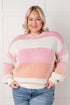 Matchmaker Striped Ribbed Top - LISA MARIE BOUTIQUE - Tops - Small -