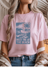 Meet Me At The Beach T-Shirt - LISA MARIE BOUTIQUE - Graphic Tee - S - Light Pink Gildan Tee -