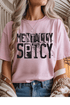 Mentally Spicy T-Shirt - LISA MARIE BOUTIQUE - Graphic Tee - S - Light Pink Gildan Tee -