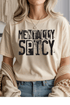 Mentally Spicy T-Shirt - LISA MARIE BOUTIQUE - Graphic Tee - S - Natural Gildan Tee -