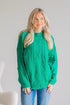 Merry Spruce Pullover Sweater - LISA MARIE BOUTIQUE - S -