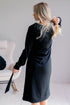 Midnight Mistletoe Dress - LISA MARIE BOUTIQUE - S -