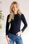 Midnight Mocha Long Sleeve - LISA MARIE BOUTIQUE - OS -