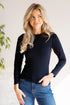 Midnight Mocha Long Sleeve - LISA MARIE BOUTIQUE - OS -