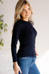 Midnight Mocha Long Sleeve - LISA MARIE BOUTIQUE - OS -