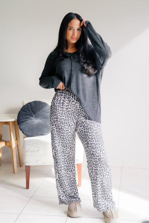 Midnight Spots Pants - LISA MARIE BOUTIQUE - S -