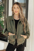 Miss You More Zip Up Sweatshirt - LISA MARIE BOUTIQUE - Tops - Small -