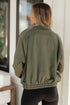 Miss You More Zip Up Sweatshirt - LISA MARIE BOUTIQUE - Tops - Small -