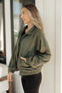 Miss You More Zip Up Sweatshirt - LISA MARIE BOUTIQUE - Tops - Small -