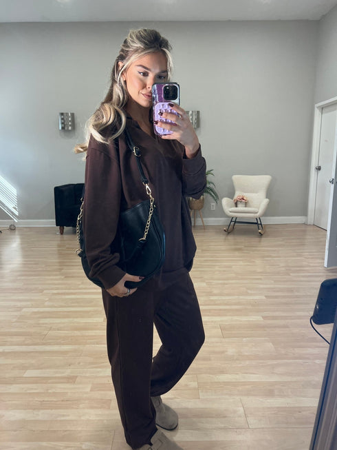 Mocha Mood Set - LISA MARIE BOUTIQUE - S -