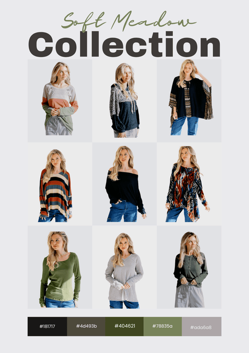 Moss Twilight Hoodie - LISA MARIE BOUTIQUE - S -