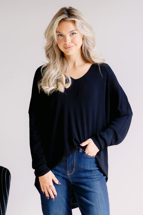 Mystic Noir Sweater - LISA MARIE BOUTIQUE - S/M -