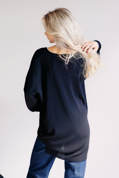 Mystic Noir Sweater - LISA MARIE BOUTIQUE - S/M -