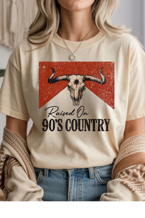 Raised on 90s Country Graphic Tee