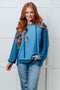 Needs Some Logic Color Block Hoodie - LISA MARIE BOUTIQUE - Tops - Small -