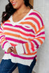 Never Gonna Give You Up Drop Shoulder Sweater - LISA MARIE BOUTIQUE - Tops - Small -