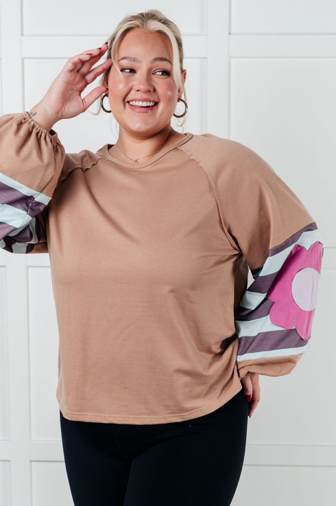 New and Improved Floral Patchwork Top - LISA MARIE BOUTIQUE - Tops - Small -