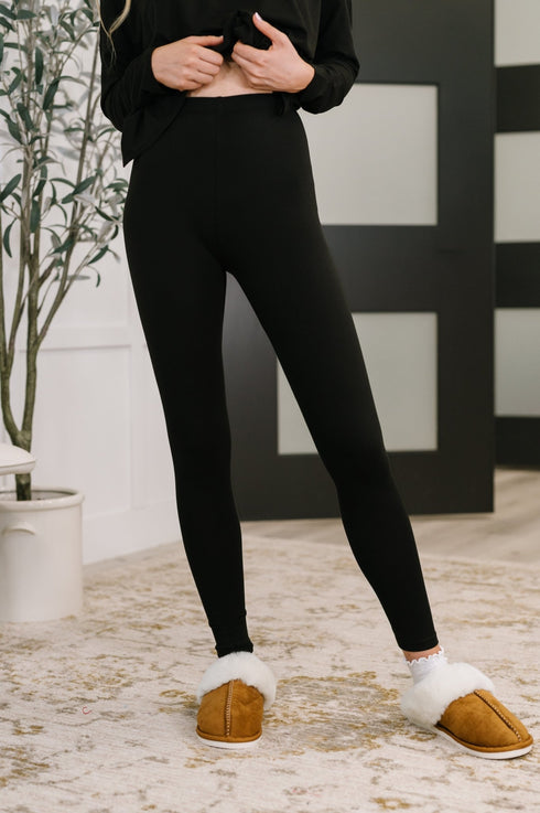 Next to Nothing Top and Bottom Set in Black - LISA MARIE BOUTIQUE - Womens - Small -