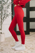 Next to Nothing Top and Bottom Set in Ruby - LISA MARIE BOUTIQUE - Womens - Small -