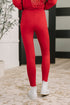 Next to Nothing Top and Bottom Set in Ruby - LISA MARIE BOUTIQUE - Womens - Small -