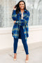 No Tears Plaid Coat - LISA MARIE BOUTIQUE - Layers - Small -