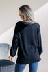 Obsidian Pocket Long Sleeve - LISA MARIE BOUTIQUE - S -
