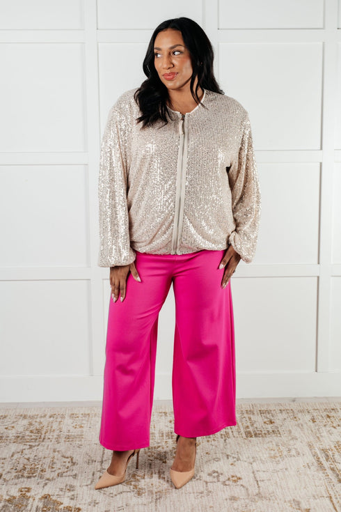 One in Twenty Sequin Jacket - LISA MARIE BOUTIQUE - Layers - Small -