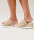 Ophelia Wedges in Cream