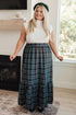 Plaid Perfection Maxi Skirt - LISA MARIE BOUTIQUE - Bottoms - Small -