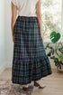 Plaid Perfection Maxi Skirt - LISA MARIE BOUTIQUE - Bottoms - Small -
