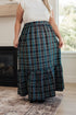Plaid Perfection Maxi Skirt - LISA MARIE BOUTIQUE - Bottoms - Small -