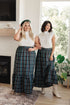 Plaid Perfection Maxi Skirt - LISA MARIE BOUTIQUE - Bottoms - Small -