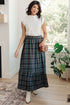 Plaid Perfection Maxi Skirt - LISA MARIE BOUTIQUE - Bottoms - Small -