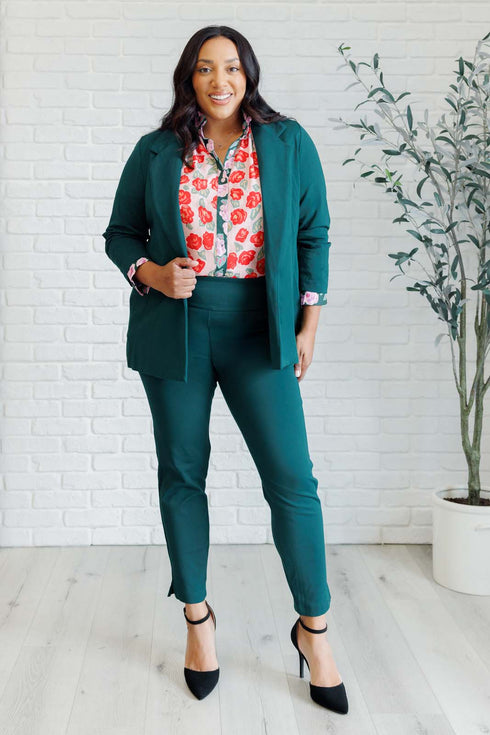 Presupposed Ideas Mixed Print Button Up Blouse - LISA MARIE BOUTIQUE - Blouses - Small -