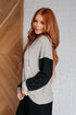 Pull Up Your Sleeves Color Block Hoodie - 9/30/2025 NEW - LISA MARIE BOUTIQUE - Tops - Small -