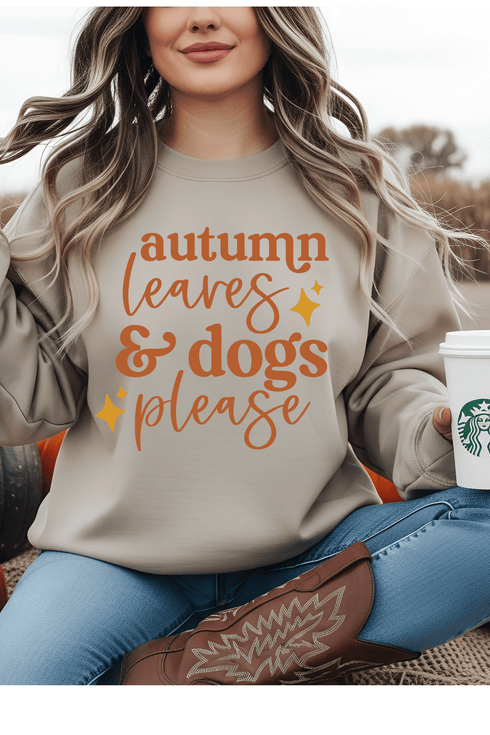 Puppy Love Sweatshirt - LISA MARIE BOUTIQUE - S - Sand Gildan Sweatshirt -