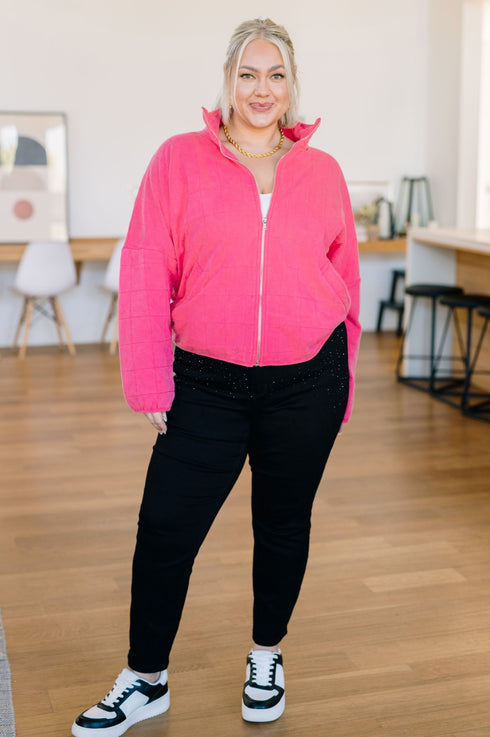 Quilted and Covered Quilted Jacket - LISA MARIE BOUTIQUE - Layers - Small -