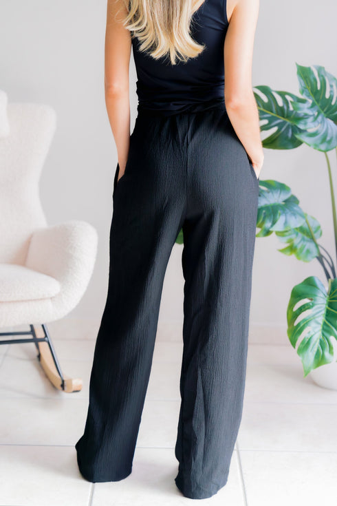 Radiance Eve Wide Leg Pants - LISA MARIE BOUTIQUE - S -