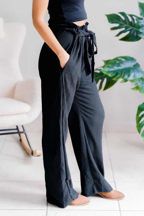 Radiance Eve Wide Leg Pants - LISA MARIE BOUTIQUE - S -