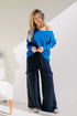 Royal Tide Sweater - LISA MARIE BOUTIQUE - S/M -