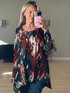 Rustic Bloom Tunic - LISA MARIE BOUTIQUE - S -