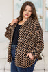 Safe Secrets Checkered Shacket - LISA MARIE BOUTIQUE - Layers - Small -