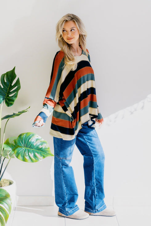 Sage Horizon V - Neck - LISA MARIE BOUTIQUE - S -