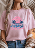 Salty Soul T-Shirt - LISA MARIE BOUTIQUE - S - Light Pink Gildan Tee -
