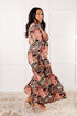 Send it Over Faux Wrap Maxi Dress - LISA MARIE BOUTIQUE - Dresses - Small -