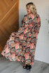 Send it Over Faux Wrap Maxi Dress - LISA MARIE BOUTIQUE - Dresses - Small -