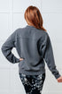 Settle In Mock Neck Sweatshirt - LISA MARIE BOUTIQUE - Tops - Small -