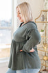 She's Not Wrong Hooded V - Neck Pullover - LISA MARIE BOUTIQUE - Tops - Small -